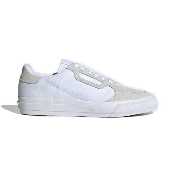 adidas originals continental 80 vulc trainer in white