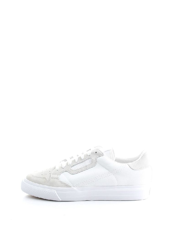 adidas originals continental 80 vulc trainer in white