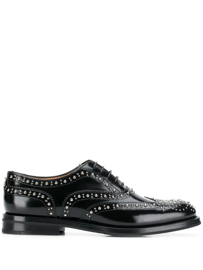 Shop Church's Women's Black Leather Lace-up Shoes