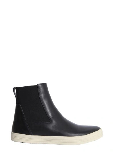 Shop Rick Owens Women's Black Leather Ankle Boots