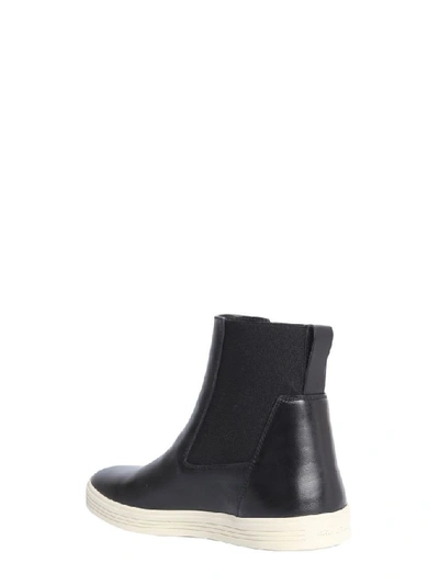 Shop Rick Owens Women's Black Leather Ankle Boots