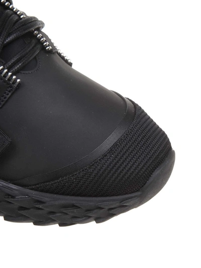 Shop Giuseppe Zanotti Design Women's Black Polyester Sneakers