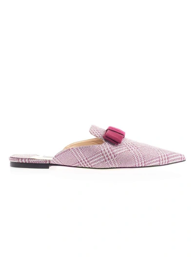 Shop Jimmy Choo Women's Pink Leather Sandals