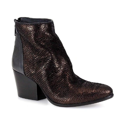 Shop Fiori Francesi Women's Brown Leather Ankle Boots