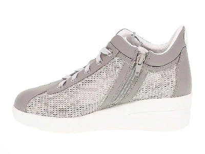 Shop Ruco Line Women's Grey Fabric Sneakers