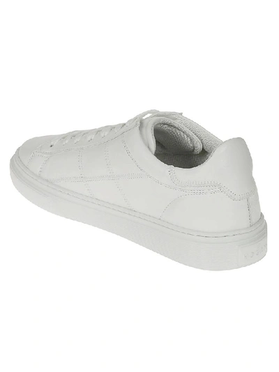 Shop Hogan Men's White Leather Sneakers