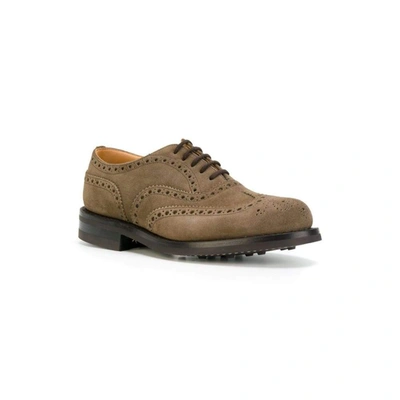 Shop Church's Men's Brown Suede Lace-up Shoes