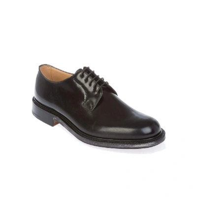 Shop Church's Men's Black Leather Lace-up Shoes