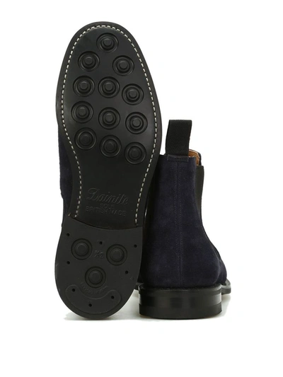 Shop Church's Men's Blue Suede Ankle Boots