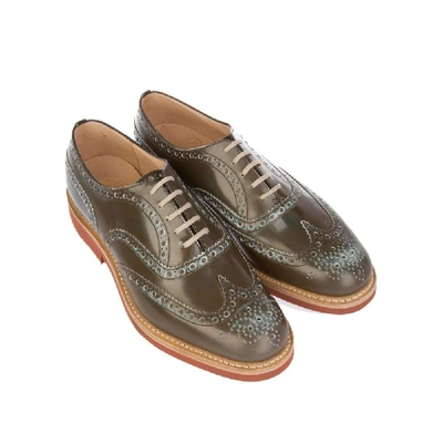 Shop Church's Men's Multicolor Leather Lace-up Shoes