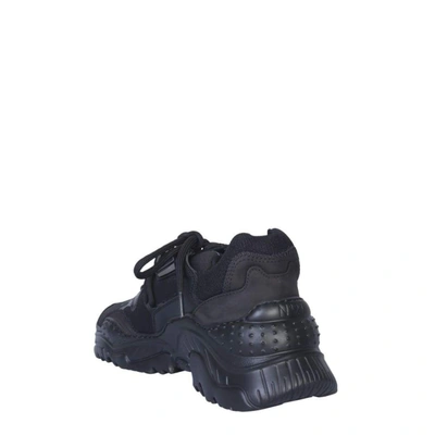 Shop N°21 Men's Black Leather Sneakers