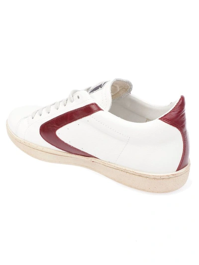 Shop Valsport Men's White Leather Sneakers