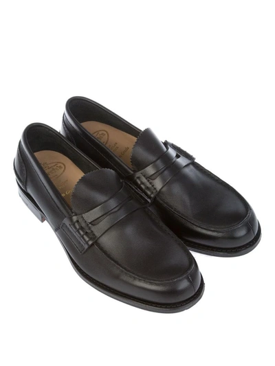 Shop Church's Men's Black Leather Loafers