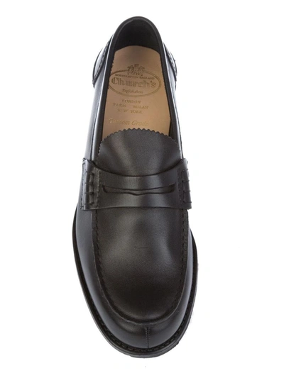 Shop Church's Men's Black Leather Loafers