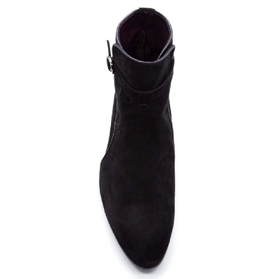 Shop Lidfort Men's Black Leather Ankle Boots