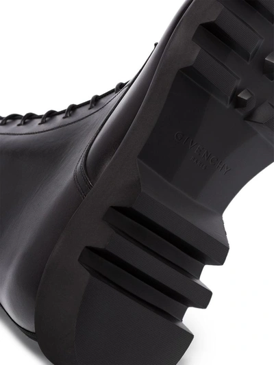 Shop Givenchy Men's Black Leather Ankle Boots