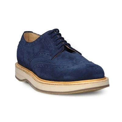 Shop Church's Men's Blue Suede Lace-up Shoes