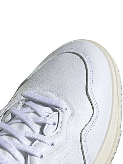 Shop Adidas Originals Adidas Men's White Leather Sneakers