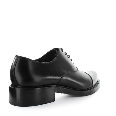 Shop Dsquared2 Men's Black Leather Lace-up Shoes