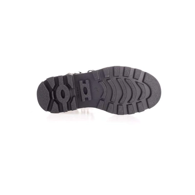 Shop Loewe Men's Black Leather Ankle Boots
