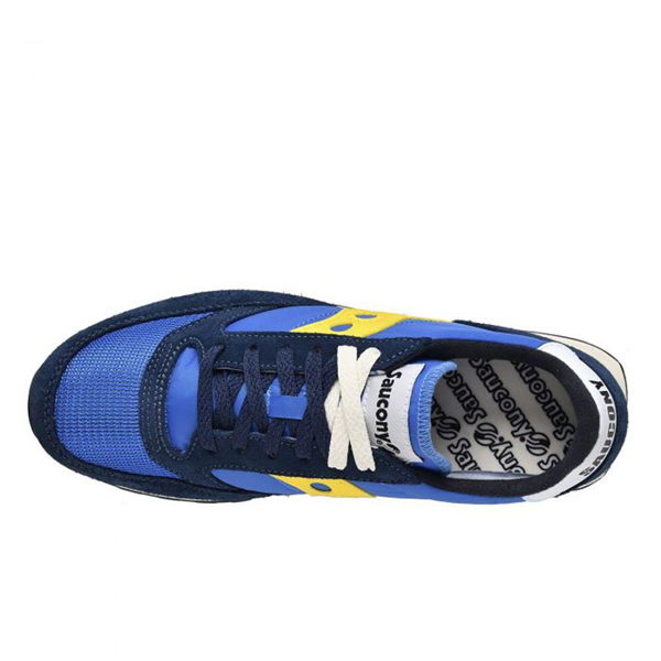 saucony jazz blue yellow