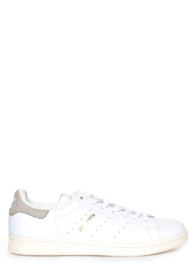 Shop Adidas Originals Adidas Men's White Leather Sneakers