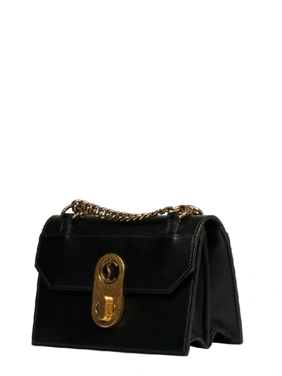 Shop Christian Louboutin Women's Black Leather Shoulder Bag