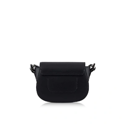 Shop Emporio Armani Women's Black Leather Shoulder Bag
