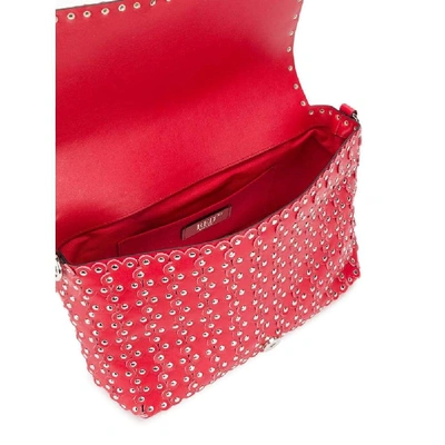 Shop Red Valentino Women's Red Leather Shoulder Bag