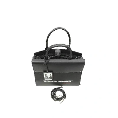 Shop Karl Lagerfeld Women's Black Leather Handbag