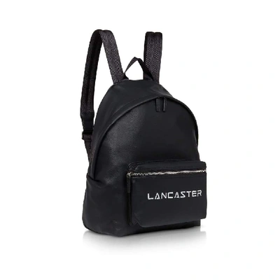 Shop Lancaster Paris Women's Black Synthetic Fibers Backpack