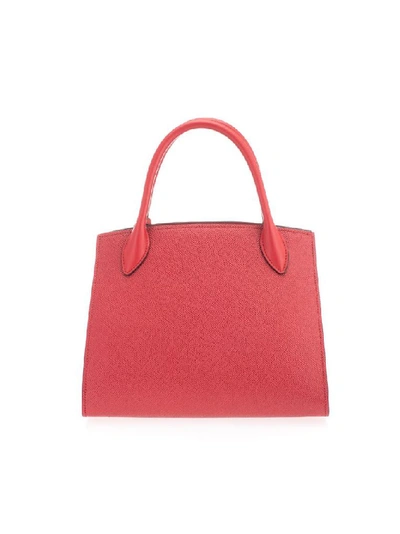 Shop Prada Women's Burgundy Leather Handbag