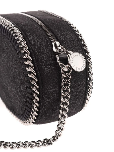 Shop Stella Mccartney Women's Black Faux Leather Shoulder Bag