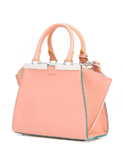 Shop Fendi Women's Pink Leather Handbag