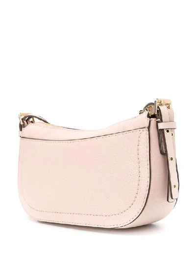 Shop Michael Kors Women's Pink Leather Shoulder Bag