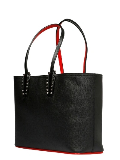 Shop Christian Louboutin Women's Black Leather Tote