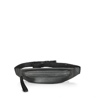 Shop Karl Lagerfeld Women's Black Leather Belt Bag