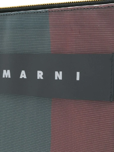 Shop Marni Women's Multicolor Synthetic Fibers Pouch