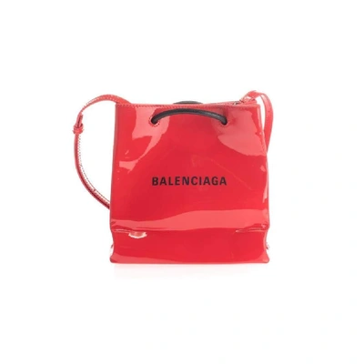 Shop Balenciaga Women's Red Leather Shoulder Bag