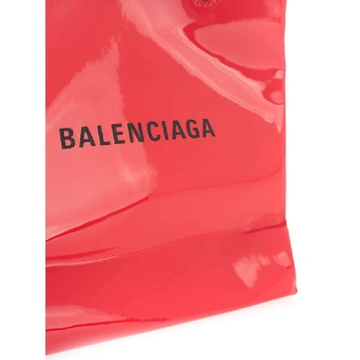 Shop Balenciaga Women's Red Leather Shoulder Bag