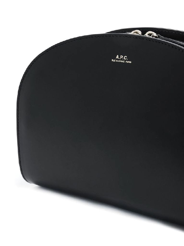 A.p.c. Women's Black Leather Shoulder Bag ModeSens