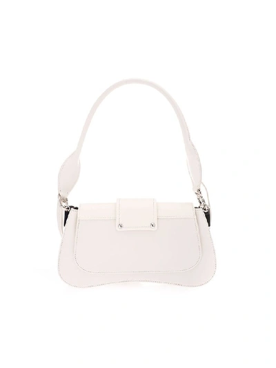 Shop Prada Women's White Leather Handbag