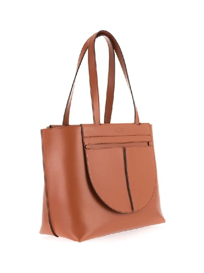 Shop Tod's Women's Brown Leather Tote