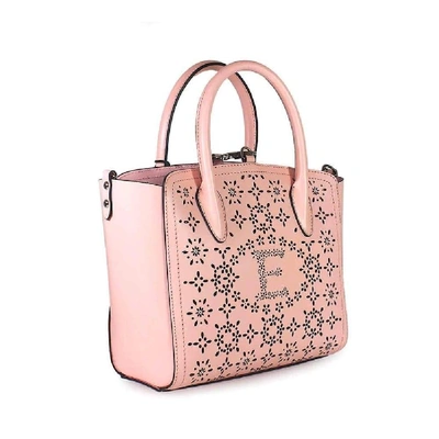 Shop Ermanno Scervino Women's Pink Leather Handbag