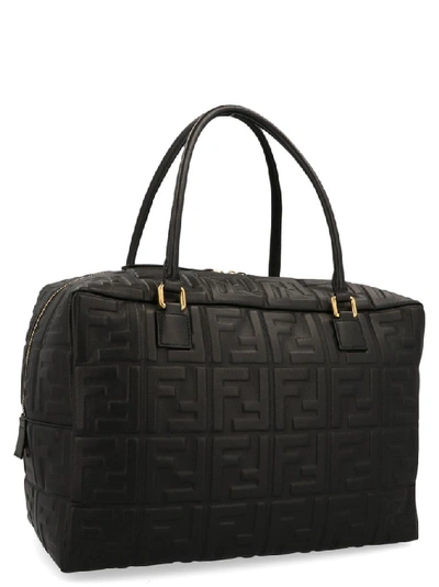 Shop Fendi Women's Black Leather Handbag