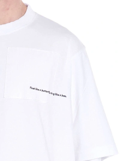 Shop Marcelo Burlon County Of Milan Marcelo Burlon Men's White Cotton T-shirt