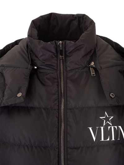Shop Valentino Men's Black Polyester Vest