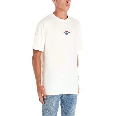 Shop Buscemi Men's White Cotton T-shirt