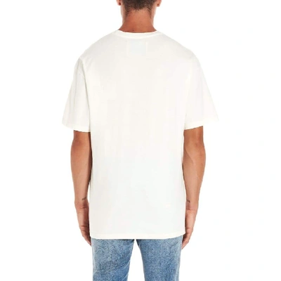 Shop Buscemi Men's White Cotton T-shirt