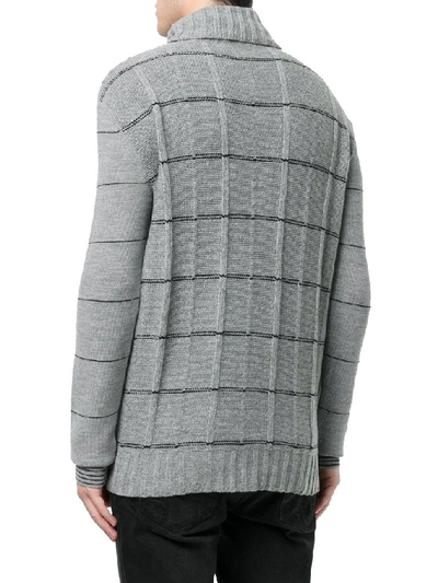 Shop Mcq By Alexander Mcqueen Men's Grey Wool Sweater